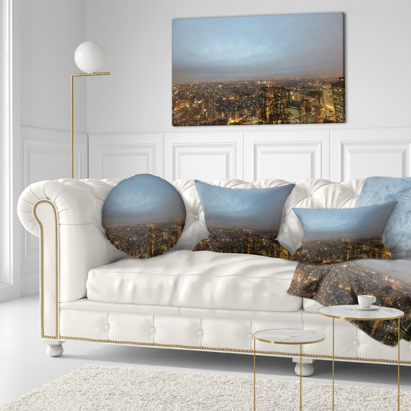 Coussin lombaire cityscape shinjuku district view point
