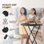 48 po Table pliante ronde en plastique-767329529