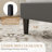 Modern Tufted Upholstered Bed In Velvet Or Linen With Charging Station & Headboard Shelf, High Clearance Under Bed Storage-290350258-290350265