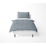 Chevron Feather Comforter Set
