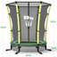 Maxway Furniture 140cm Round with Safety Enclosure Kid / Toddler Trampoline-121528560