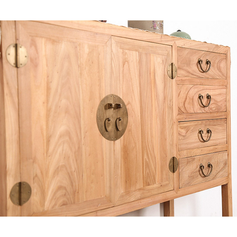 Nouvelle armoire de rangement à chaussures à double porte de style chinois