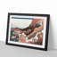 Climbing on Mt. Fuji by Katsushika Hokusai - Picture Frame Painting Print-55545760-55545759