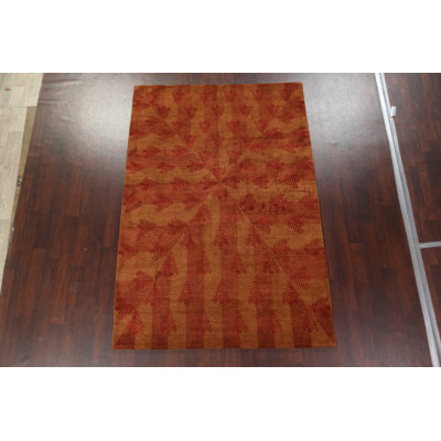 Tapis noué à la main One-of-a-Kind Rashanna