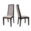 Chaise de salle à manger Venus Laquer (noir ou blanc) (ensemble de 2)-1550736950