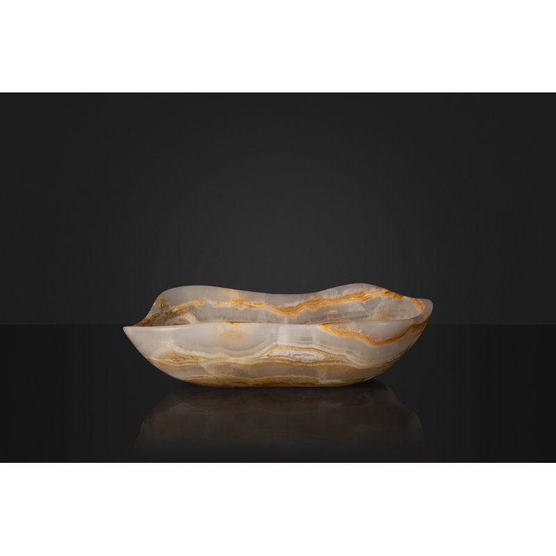 Handmade Onyx Decorative Bowl