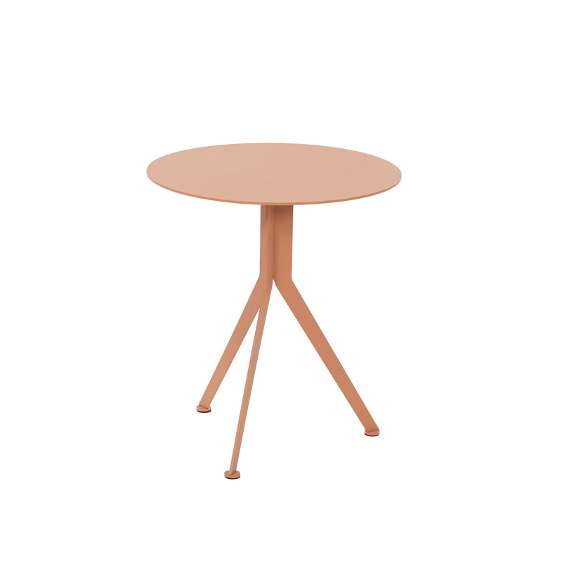 DALEY End Table, Pink Orange