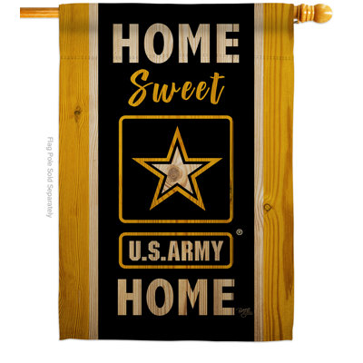 Double Sided 40'' H x 28'' W Polyester House Flag