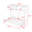 Lit escamotable multifonctionnel avec lattes et tablettes Arrabella-597979781-597979782