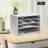 Niamarie 2pcs 4-layer Stackable Desktop File Organizer-98753536