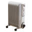 Daewoo 2000W Electric Radiator Space Heater with Adjustable Thermostat