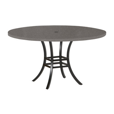 Superstone Aluminum Round Dining Table Top Base 