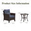 3 Piece Wicker Patio Furniture Set, Classis Outdoor Conversation Armrest Chairs Set With Coffee Table-1861185039-1861185038