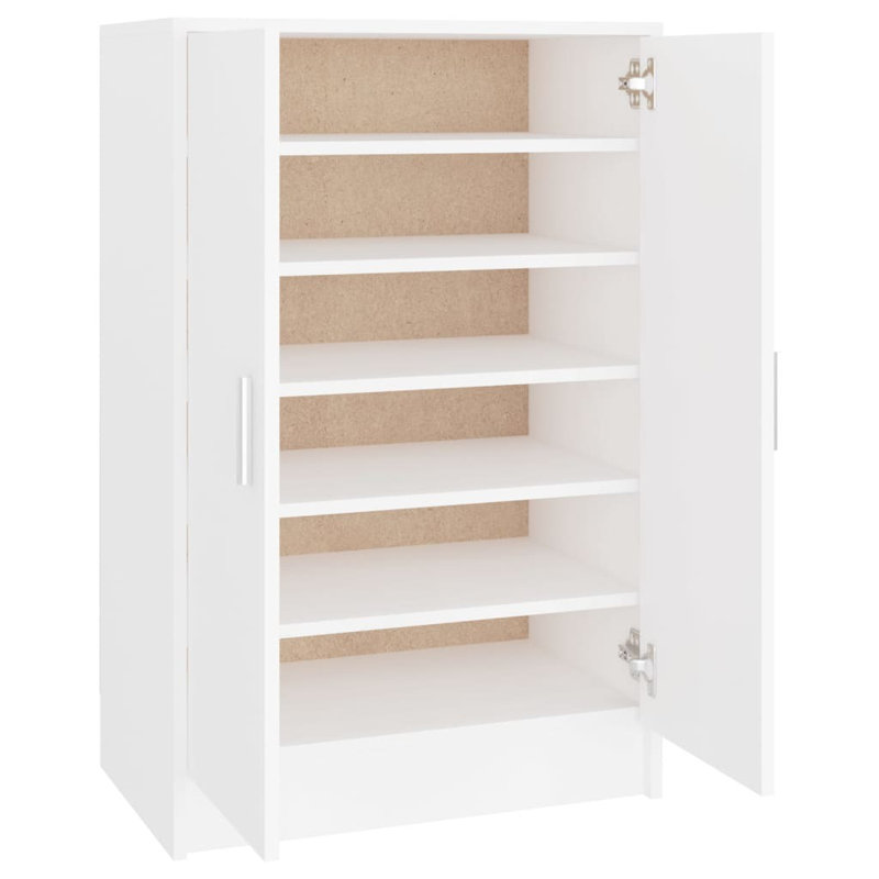 Shoe Storage Cabinet, White