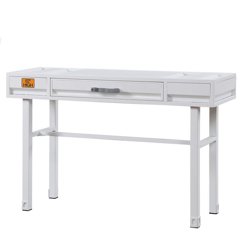 Cargo Vanity Desk, White