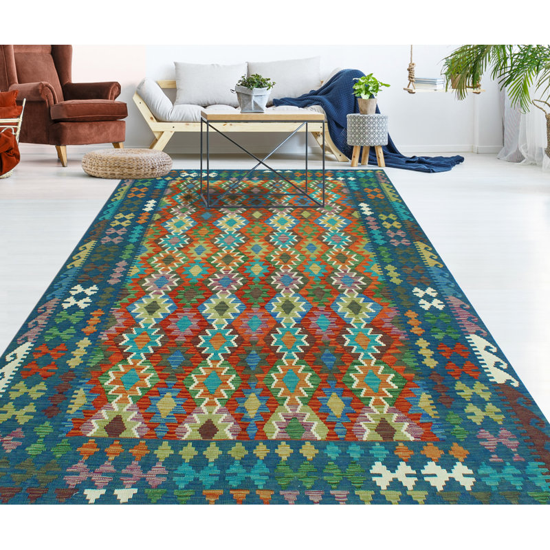 Flatweave Said Red Rug