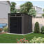 Suncast 86.5 in. W x 87.5 in. D Resin Storage Shed with Reinforced Floor, Made in the USA-111567979