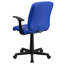 Chaise de bureau pivotante en vinyle Bonavant-100667721-100667724