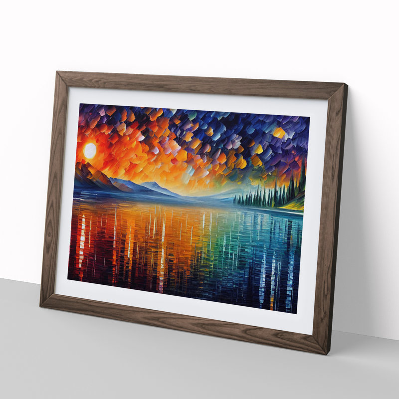 Glowing Lake Vol.3 - Framed Print