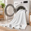 Couverture en coton à tissage gaufré, douce et texturée, pour un confort optimal en toute saison-134229681-134229685