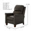 Fauteuil inclinable électrique 33 po de large-609637935-609637994