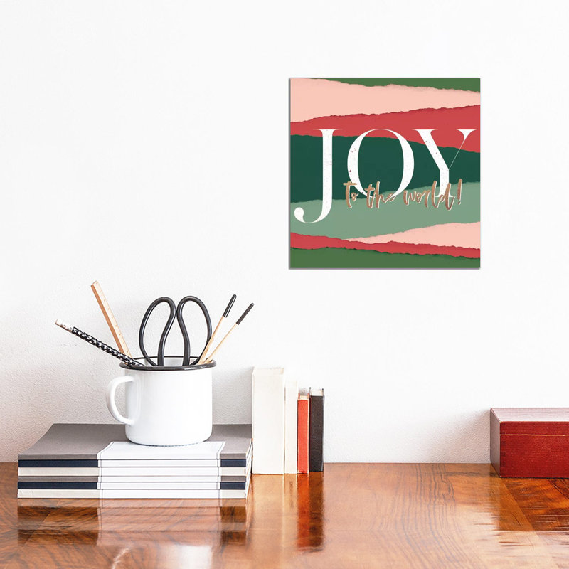 Botanical Holiday I by Nadia Hassan - Wrapped Canvas Gallery-Wrapped Canvas Giclée, 30.48 cm H x 30.48 cm W