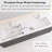 72" Modern Wall-Mounted Bathroom Vanity Set, With Double Integral Stone Resin Sinks-624169632-624169634