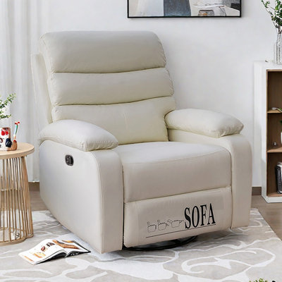 Modern Faux Leather Casual Functional Recliner