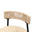 Ensemble de 2 tabourets de comptoir, tabourets de bar en corde de papier tissés à la main Boho-561514367