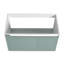 Meuble-lavabo compact 36 po, meuble-lavabo 36 po, finition grattée