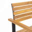 Chaise en bois et métal Laris