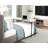 Multipurpose Over The Bed Desk With Adjustable Height, Metal Legs With Casters, Overbed Table 1Pc, Laptop Table For Bed, Breakfast Table-1513046140