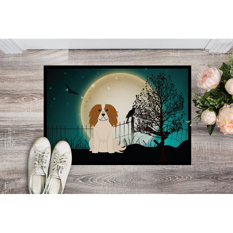 Tapis d'extérieur Ermond Halloween, Rectangle 1 pi 6 po x 2 pi 3 po
