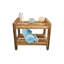 EcoDecors, Classic Teak Shower Bench with LiftAid Arms in Earthy Teak, in Earthy Teak-25158384