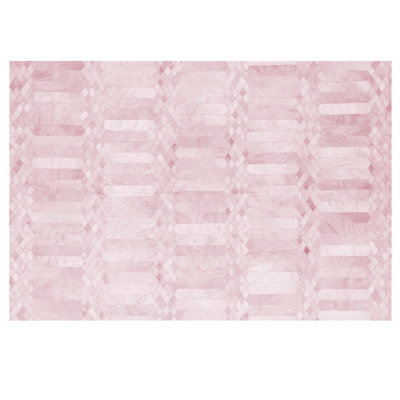 Art Hide Cowhide Area Rug in Pink
