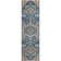 Premium Machine Washable Prisco Blue Rug