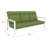 Townsend Metal Outdoor Sofa With Sunbrella Cushion-116233360
