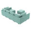 Canapé modulaire en forme de U avec méridienne réversible Nikitas-74939284