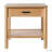 24''W END TABLE WITH 1 DRAWER