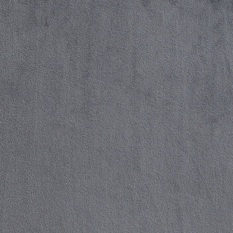 Grand lit à boutons en velours - Base en lattes de bois massif, plateforme gris anthracite avec détails et base fiable