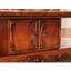Table basse de style européen en bois massif sculpté