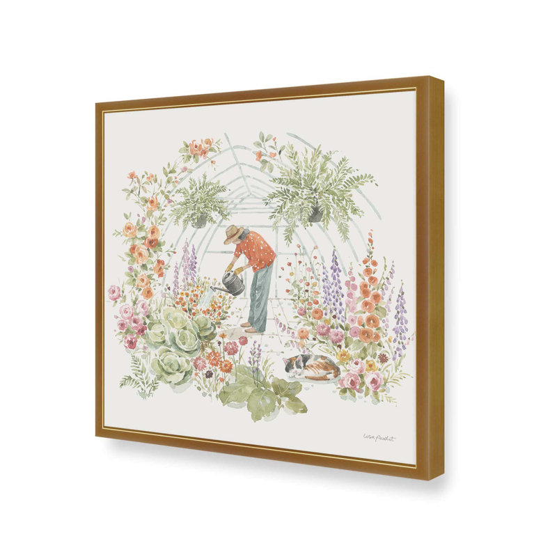 «Fyfe XLI» par Lisa Audit, reproduction d'art, H 37,5 po x l 37,5 po, Doré