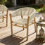 Ensemble de chaises d'extérieur en rotin tissé-101274139
