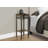 Marisha Accent Table, Side, End, Plant Stand, Square, Living Room, Bedroom, Metal-847618656
