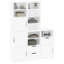 Side Cabinets 5 Pcs "ODDA" 40X24x79 Cm Solid Wood Pine-1543899068