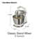 Hamilton Beach® Classic 6-Speed 4-Quart Stand and Hand Mixer with QuickBurst and Stainless Steel Bowl