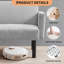 191.8cm Cotton Sofa Bed