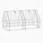 6' X 3' X 3' Portable Mini Greenhouse Outdoor Garden With Large Zipper Doors And Water/UV PE Cover-123283151-123283152