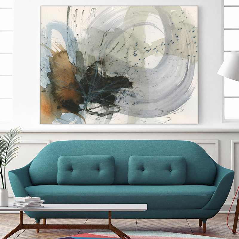 «Orbital Burst Ii», reproduction d'art sur toile géante 72 po x 54 po
