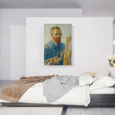 Vincent Van Gogh, autoportrait 1888 - reproduction